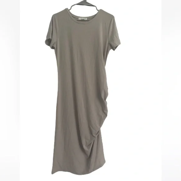 treasure and bond side ruched bodycon dress Treasure & Bond | Dresses | Treasure Bond Side Ruched Bodycon Dresssize  Large